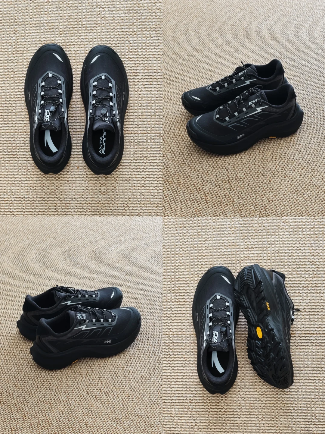 300-600元,标配V底,黑色户外鞋分享