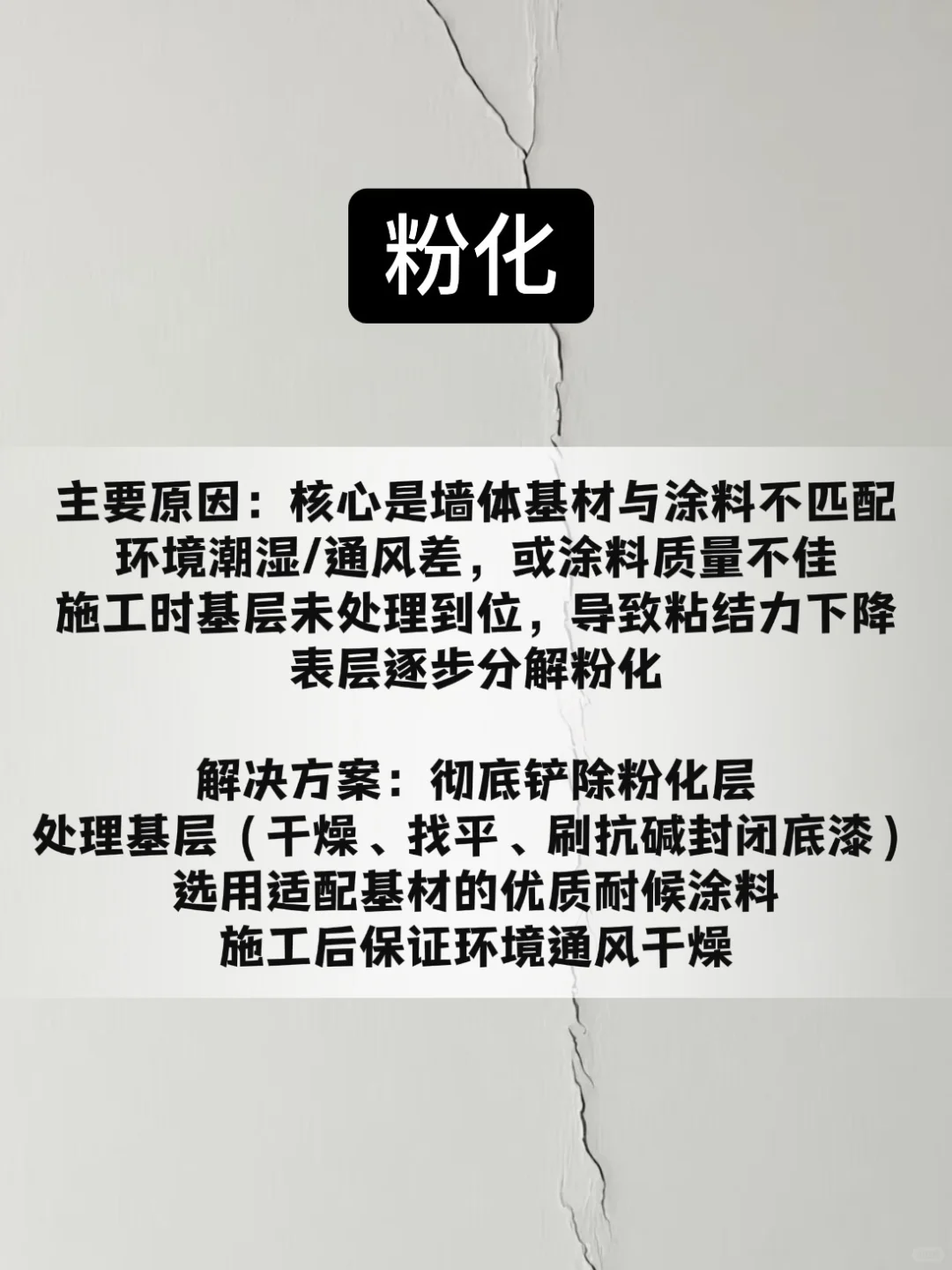 你家的墙是不是也出现了这种情况