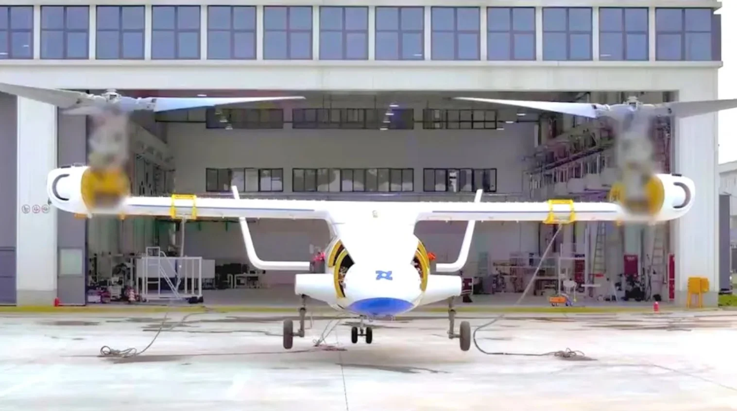 R6000倾转旋翼机进入飞行测试阶段