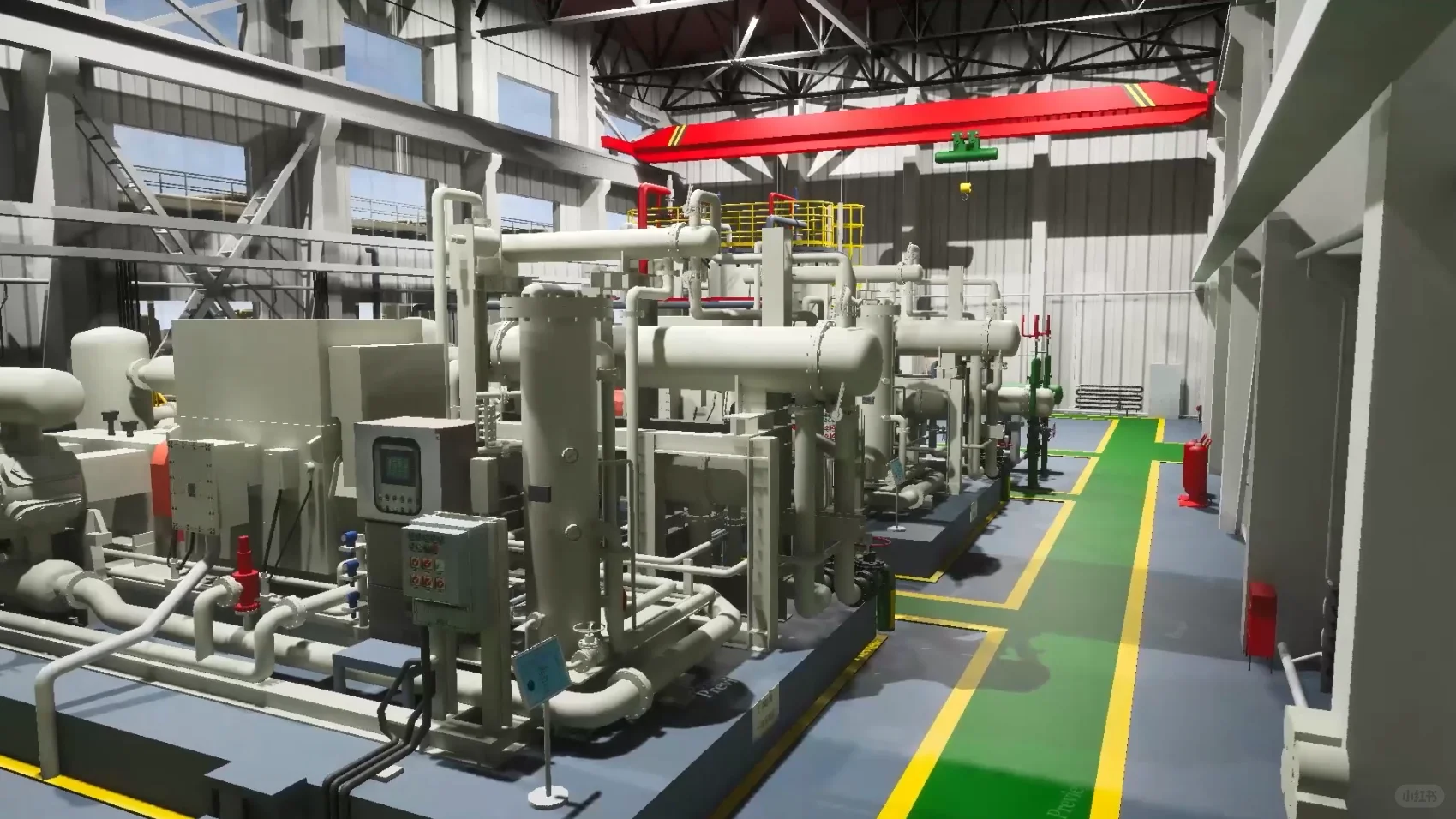 ?燃气厂，三维扫描建模?