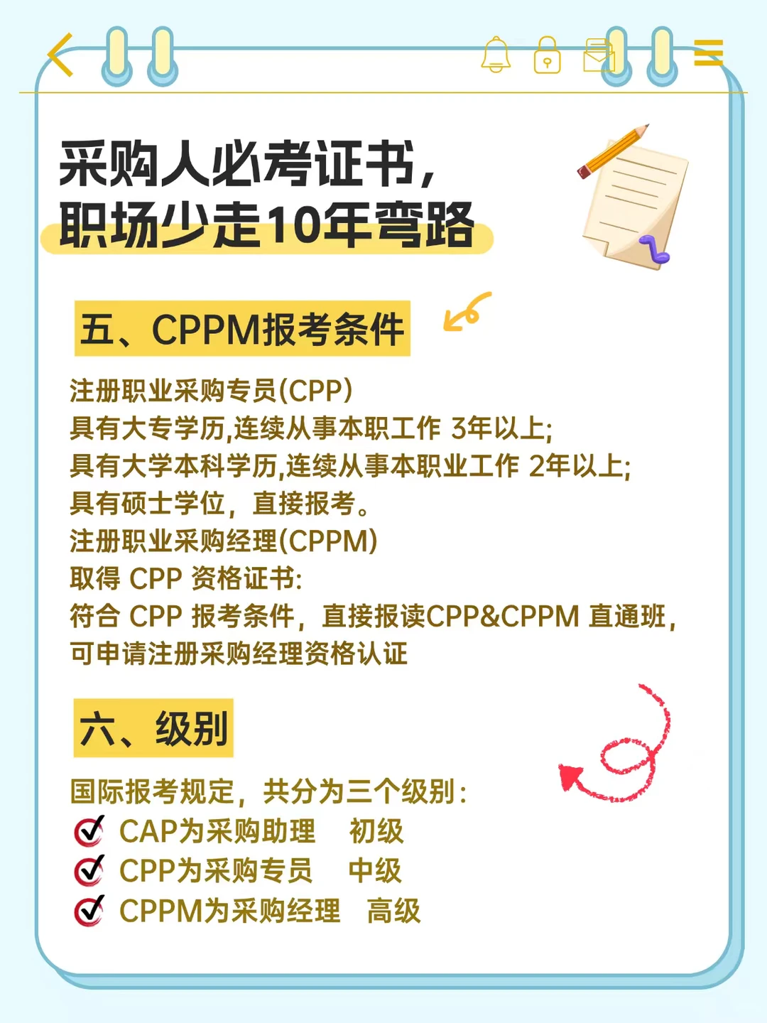 采购人必考证书，职场少走十年弯路