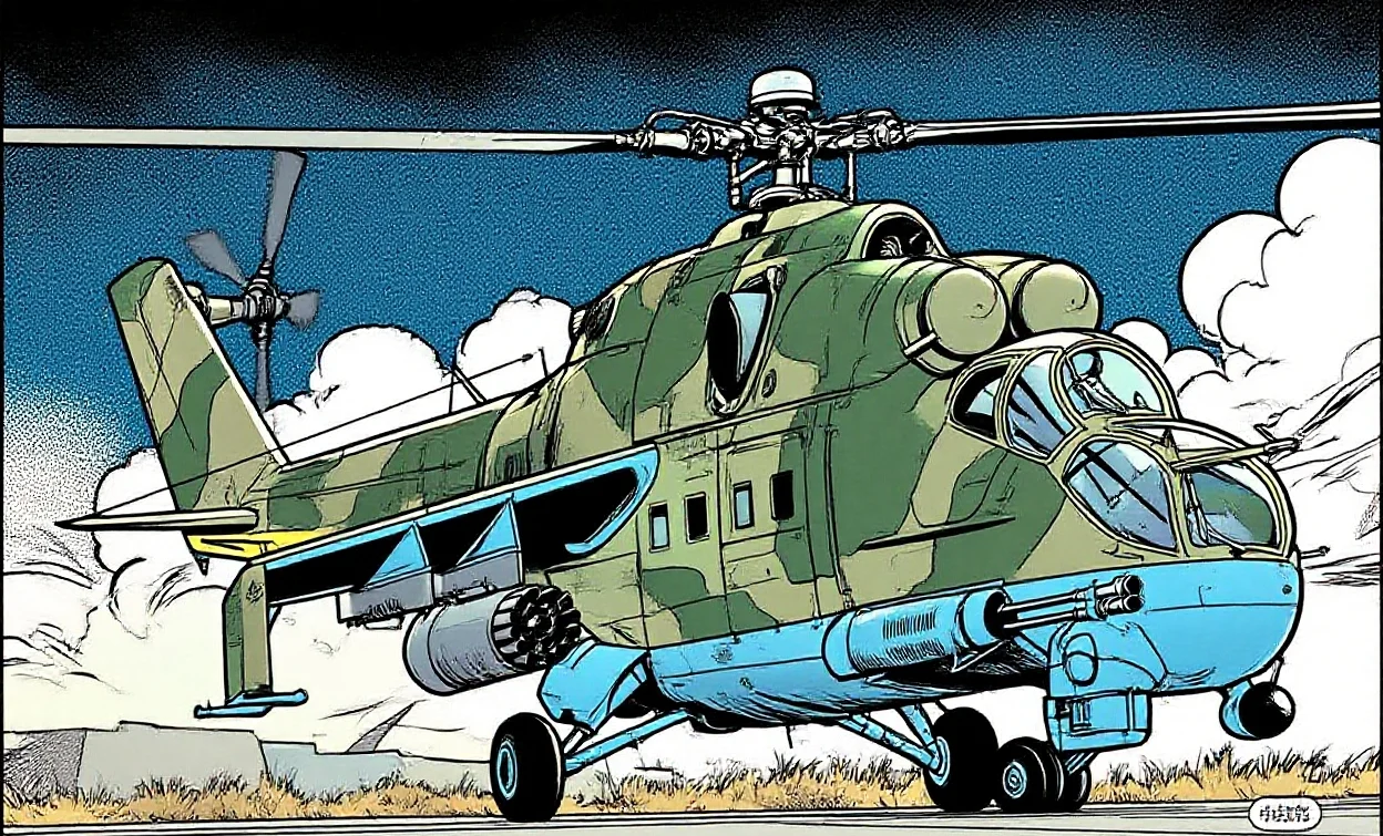 俄乌战争中的苏联老兵——米24武直作战纪实