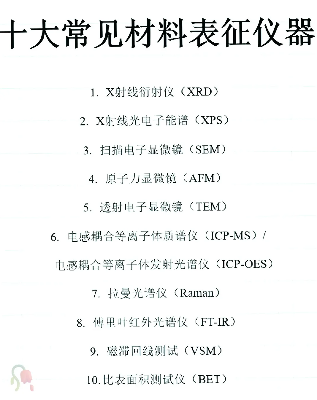 宝子们！科研检测界的十大神器来袭！