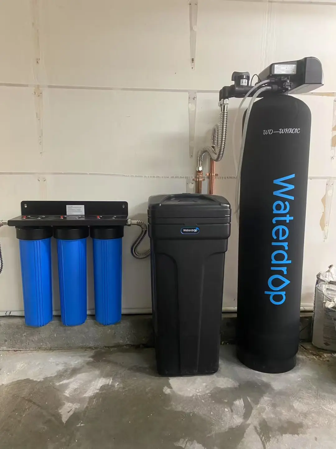 连装两台软水机