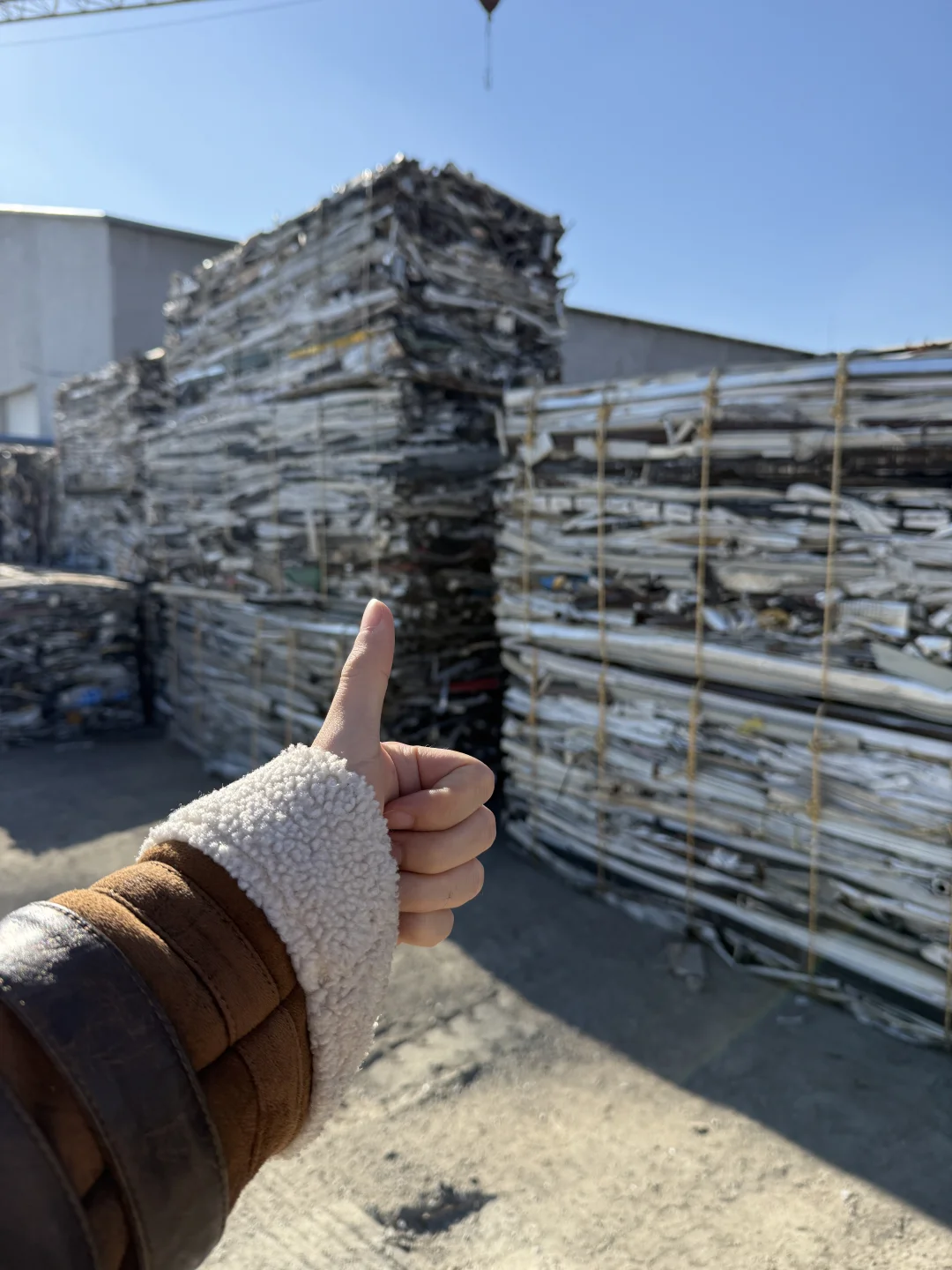 从事废品行业的00后