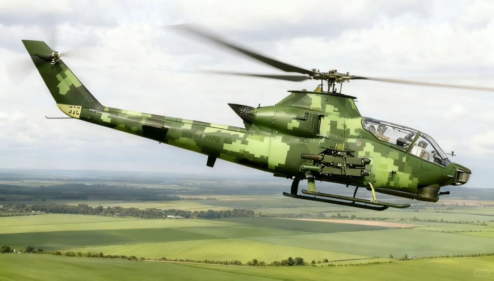 ❤️ 花旗国第一代武装直升机 AH1