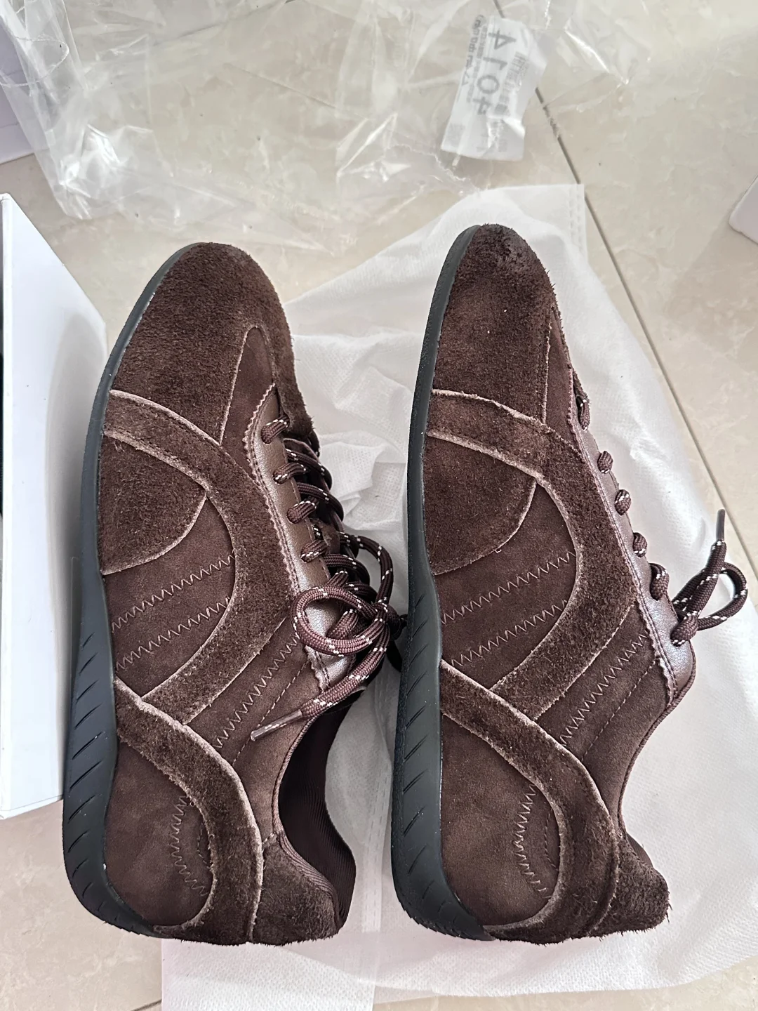 49.9拿下真皮德训鞋！清仓直播间购入