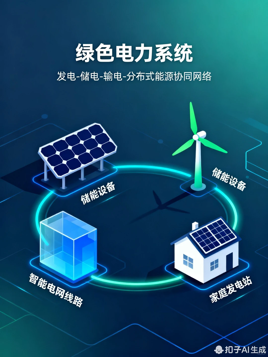 不止光伏和储能，我更看好整个“绿色电力系统