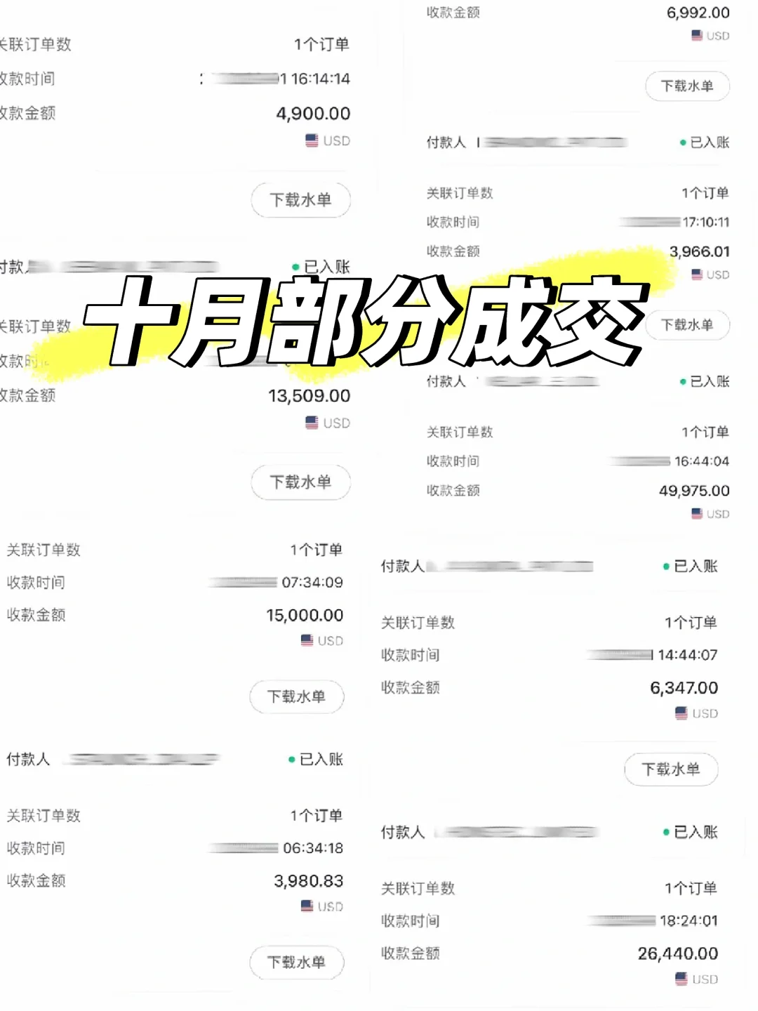 一个外贸人最无声的炫富...