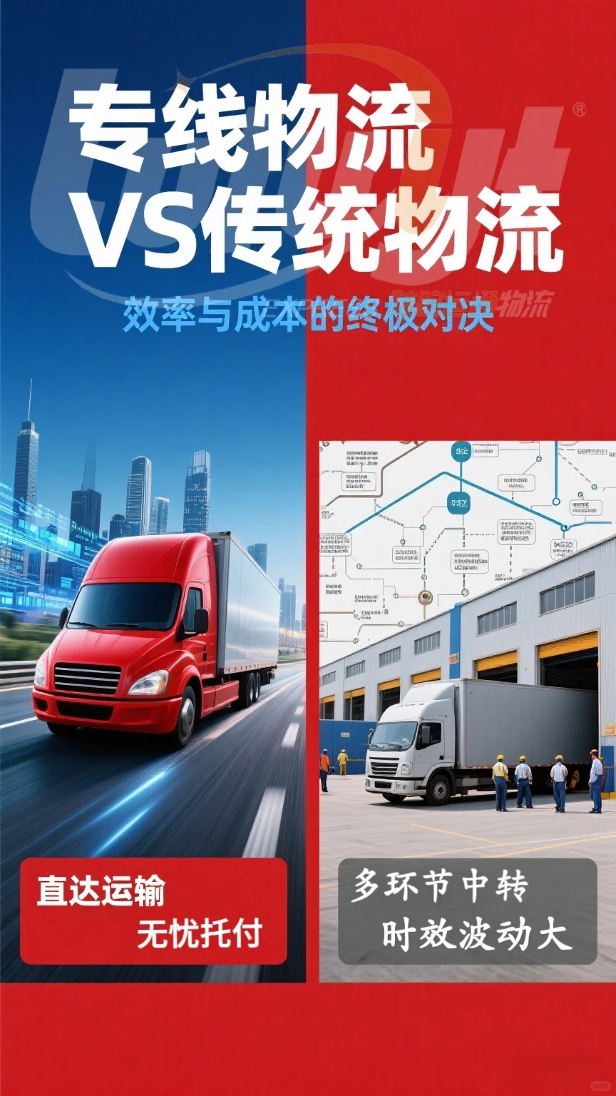 发货总纠结❓一文看懂选专线还是传统物流❗