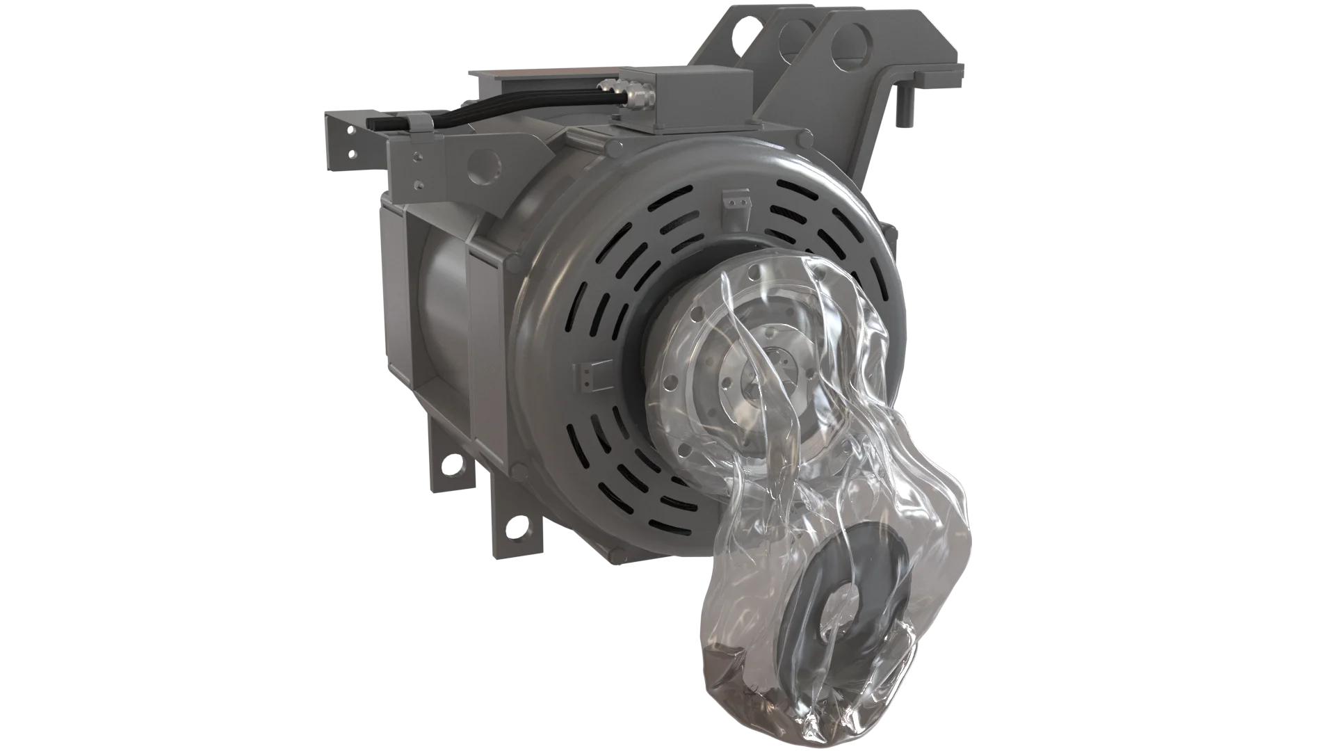 南车CR400AF复兴号转向架三维模型