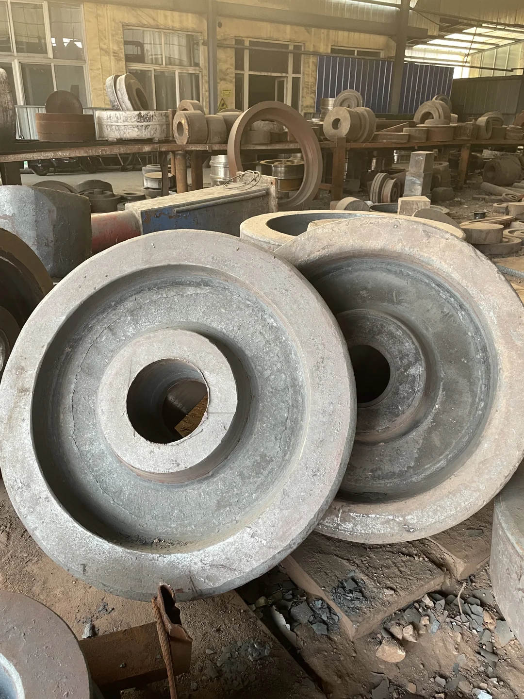 锻造火车车轮CL60锻件｜轮径Φ840mm｜粗铣轮辋