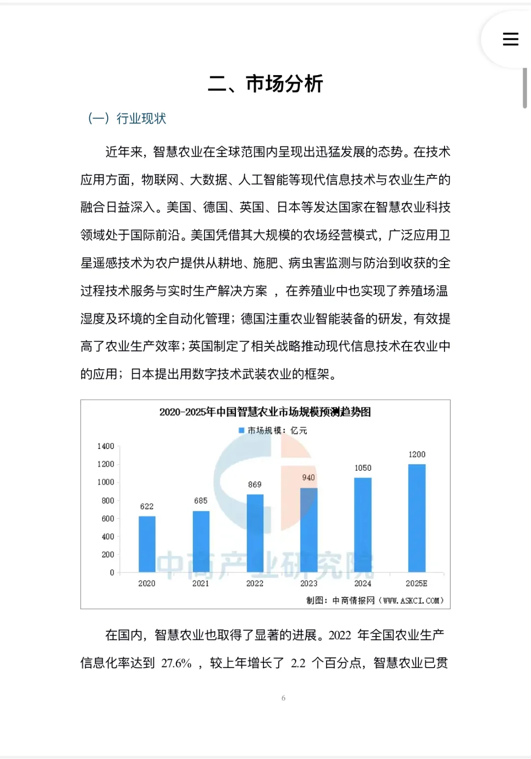 智慧农业-创业计划书word➕ppt