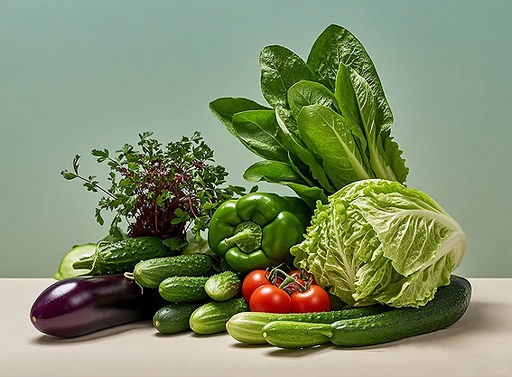 绿色有机蔬菜 二