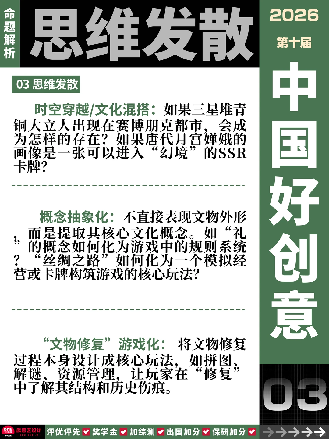 “天空盒・文物新生” 命题重点解析！