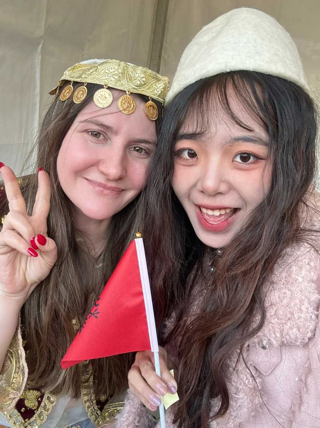 在北理的国际文化交流节疯狂集邮??