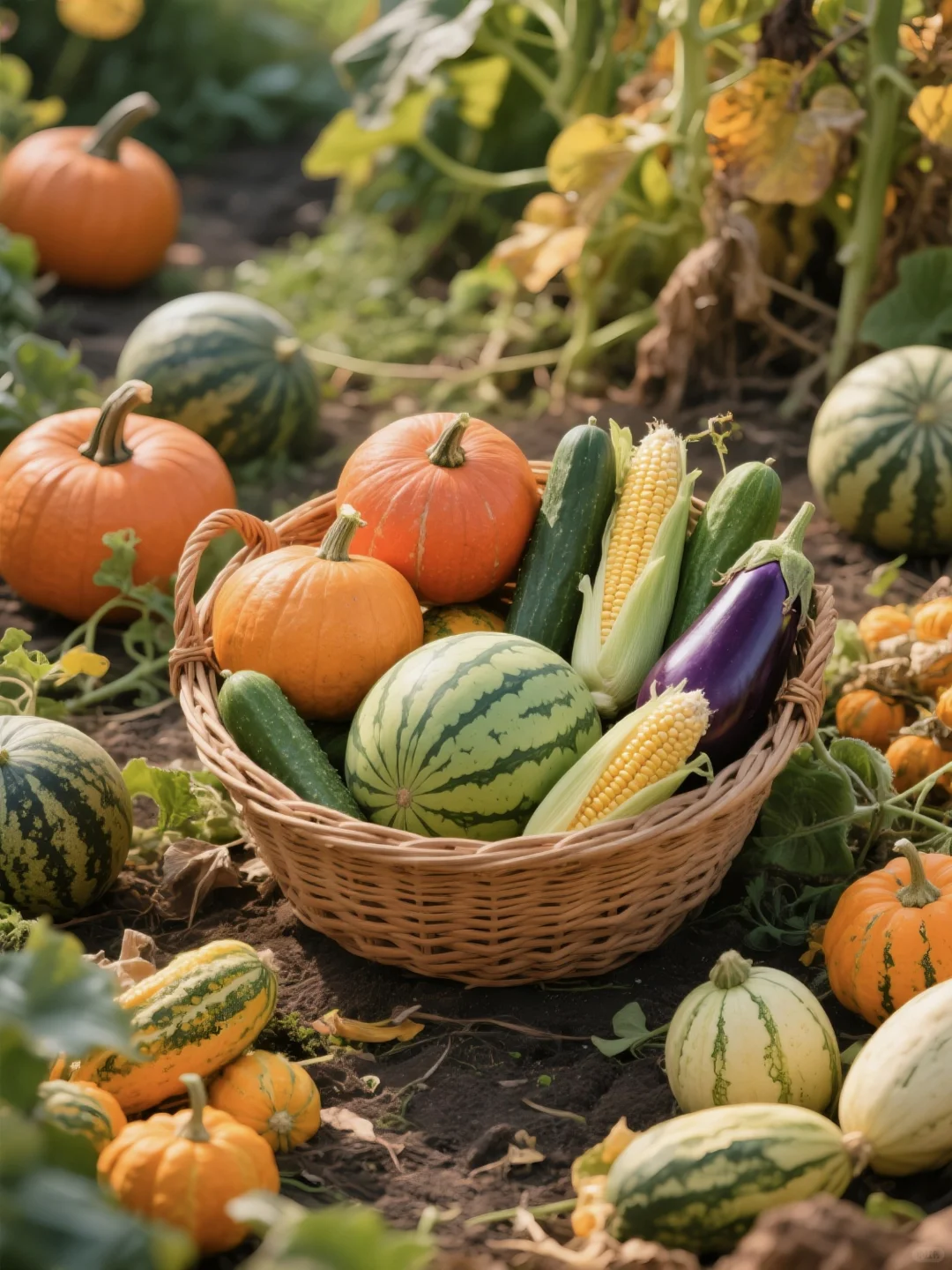 立秋，瓜果飘香，丰收在望