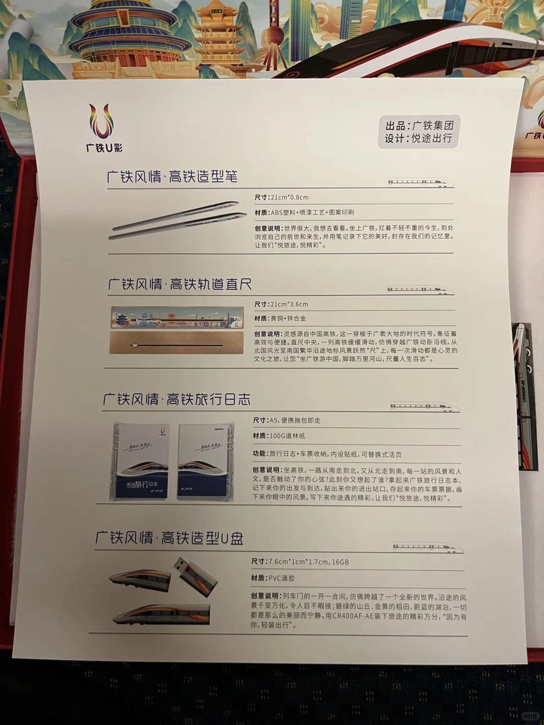 复兴号智能型动卧首发礼盒真的太好看了