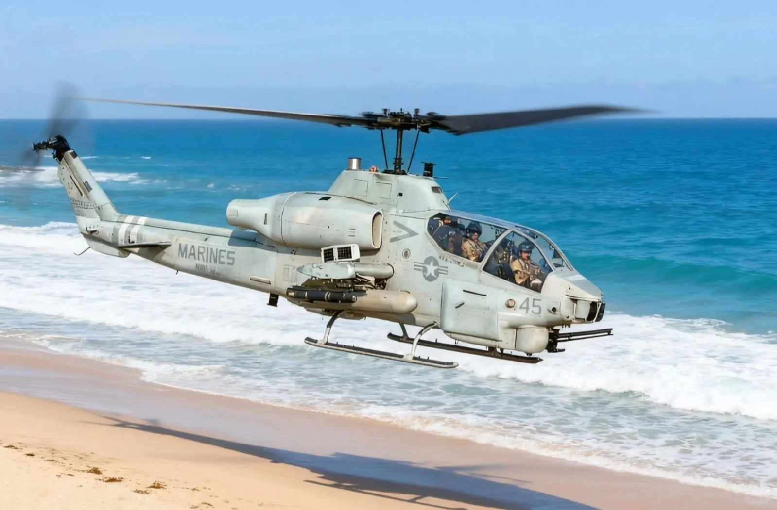 ❤️ 花旗国第一代武装直升机 AH1