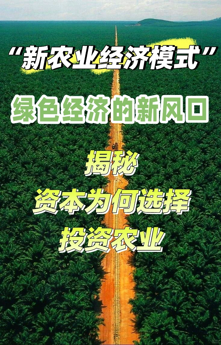 ????因为农业才是真正的“现金奶牛”?