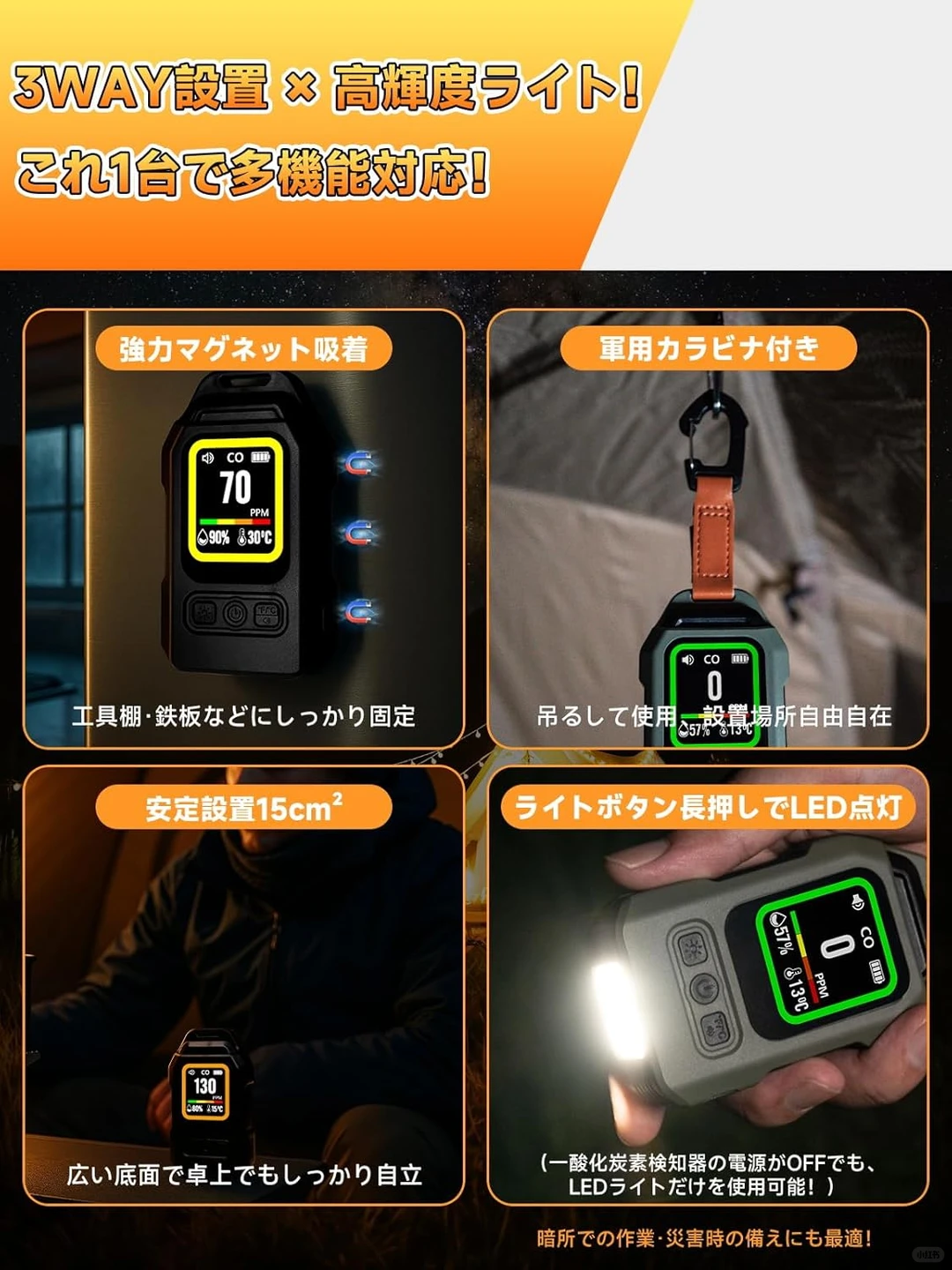 一氧化碳检测器 在日本华人来^^