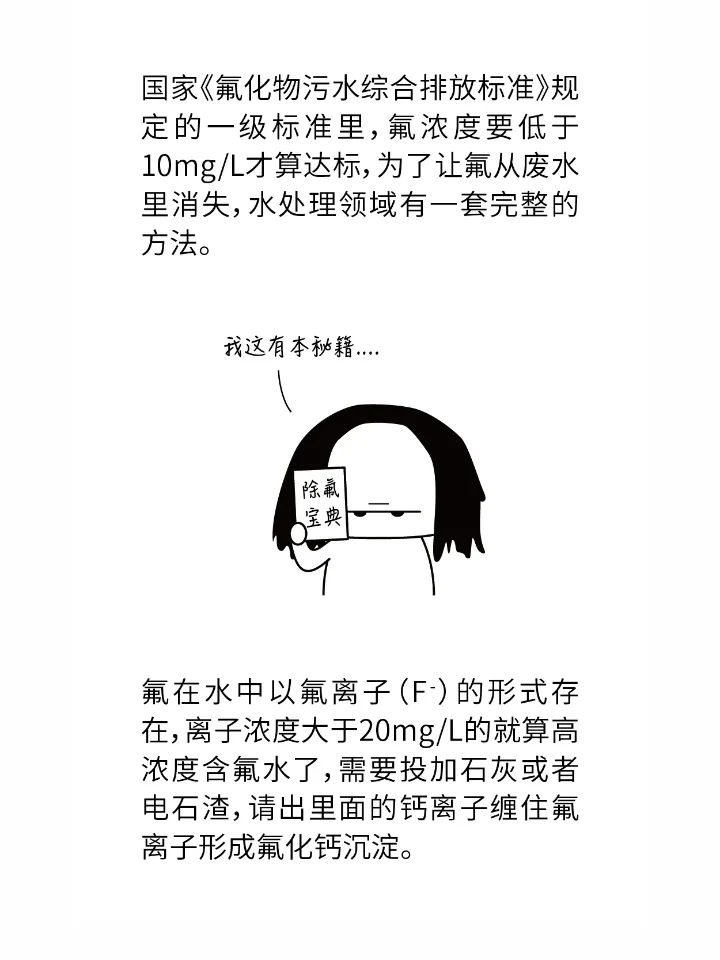 把氟浓度降到1mg/L以下，只有这一种方法