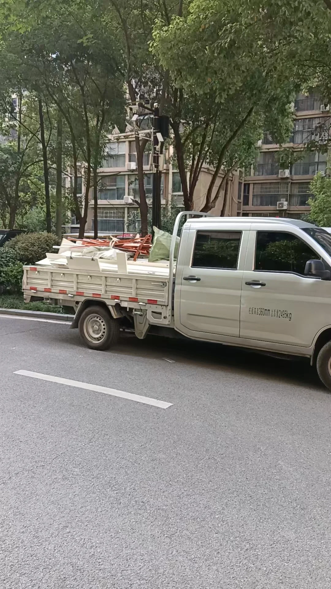 开工前的废品回收