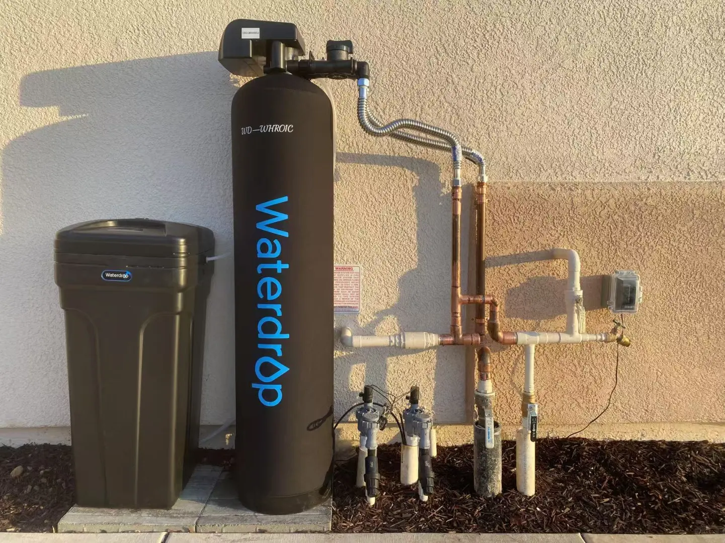 连装两台软水机