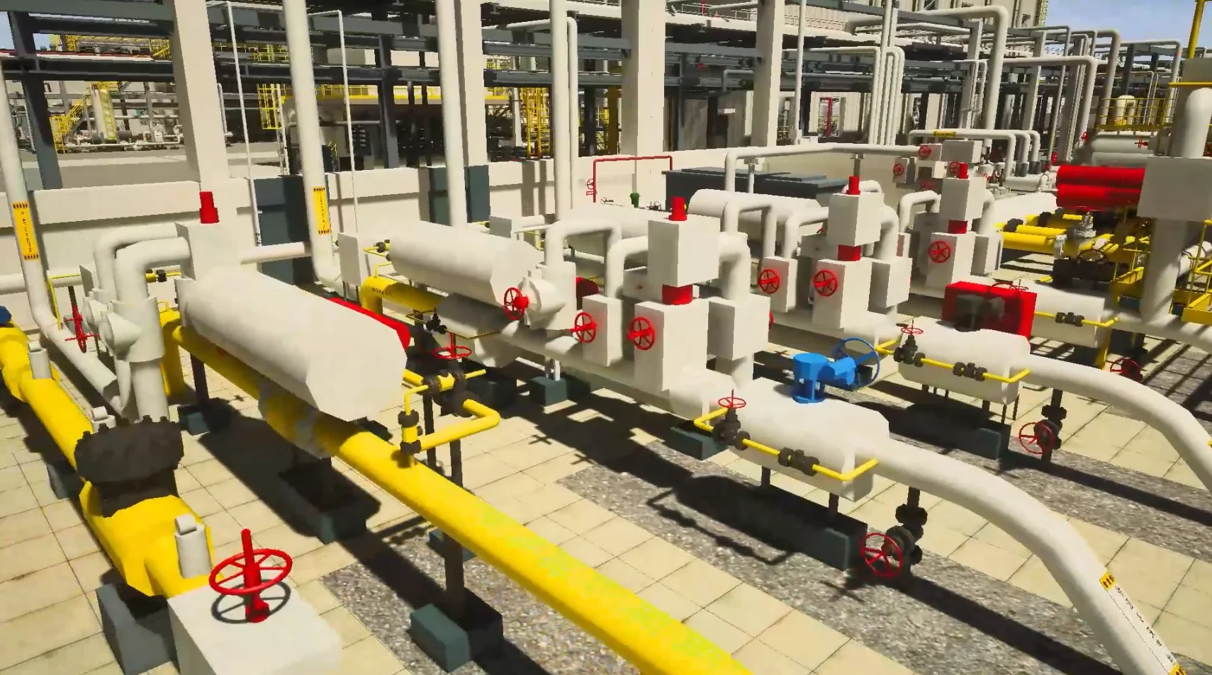 ?燃气厂，三维扫描建模?