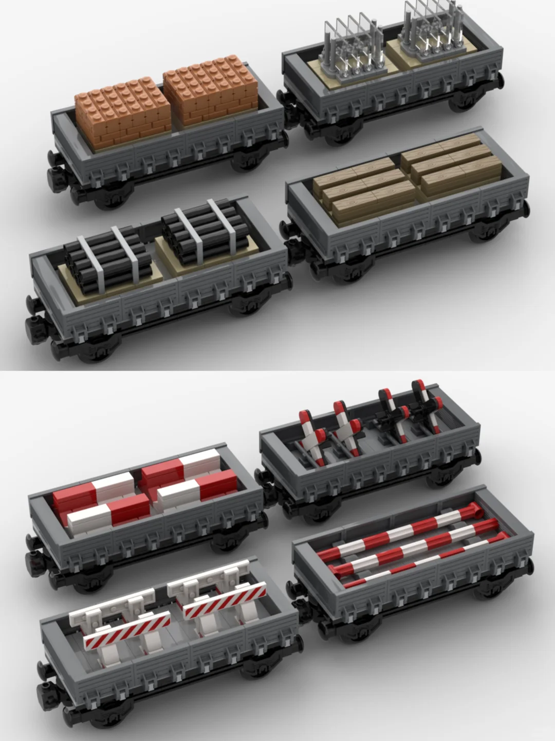积木城市2️⃣6️⃣7️⃣5️⃣ 货运列车车厢