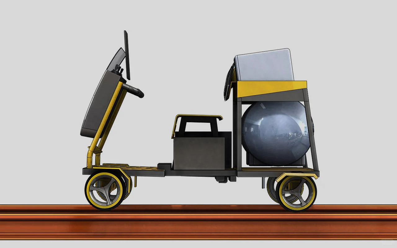 轨道探伤车设计