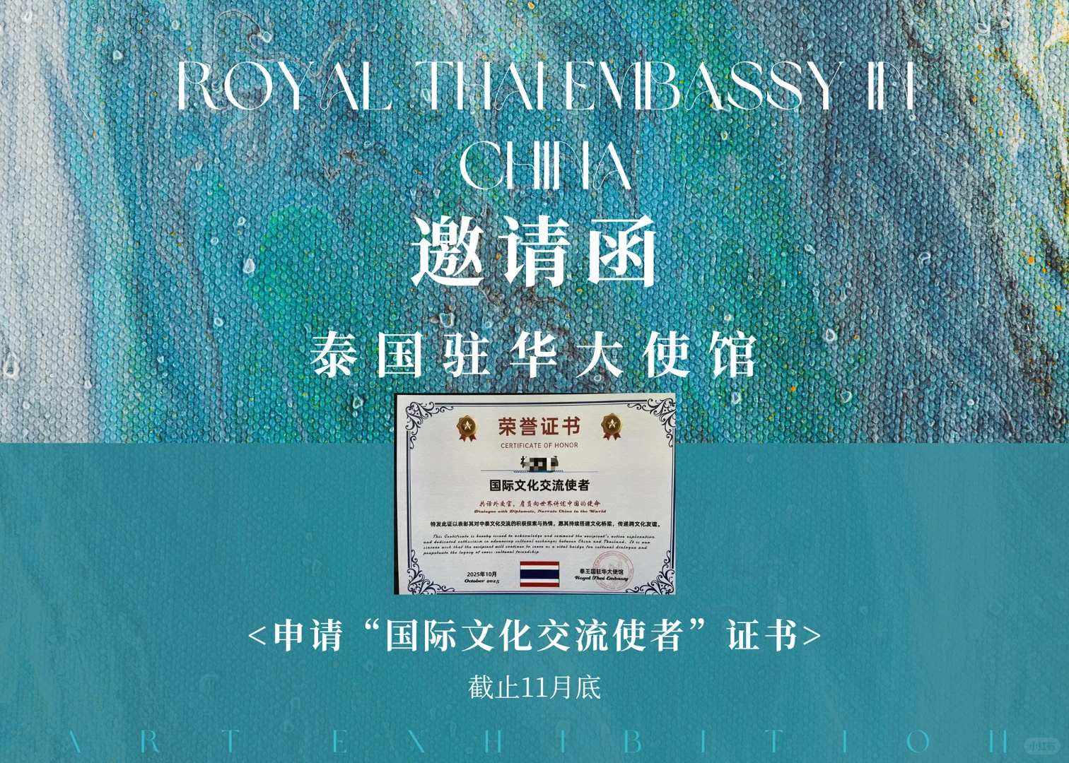 ?泰国大使馆交流使者?