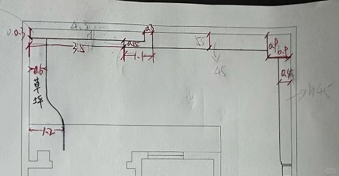 140平的花园，7000元的苗木明细来啦