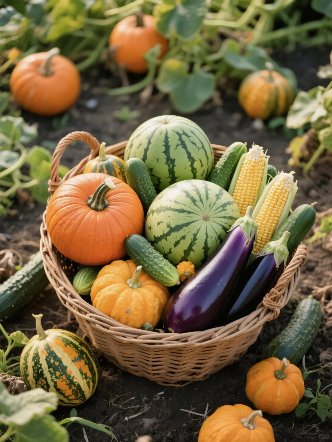 立秋，瓜果飘香，丰收在望