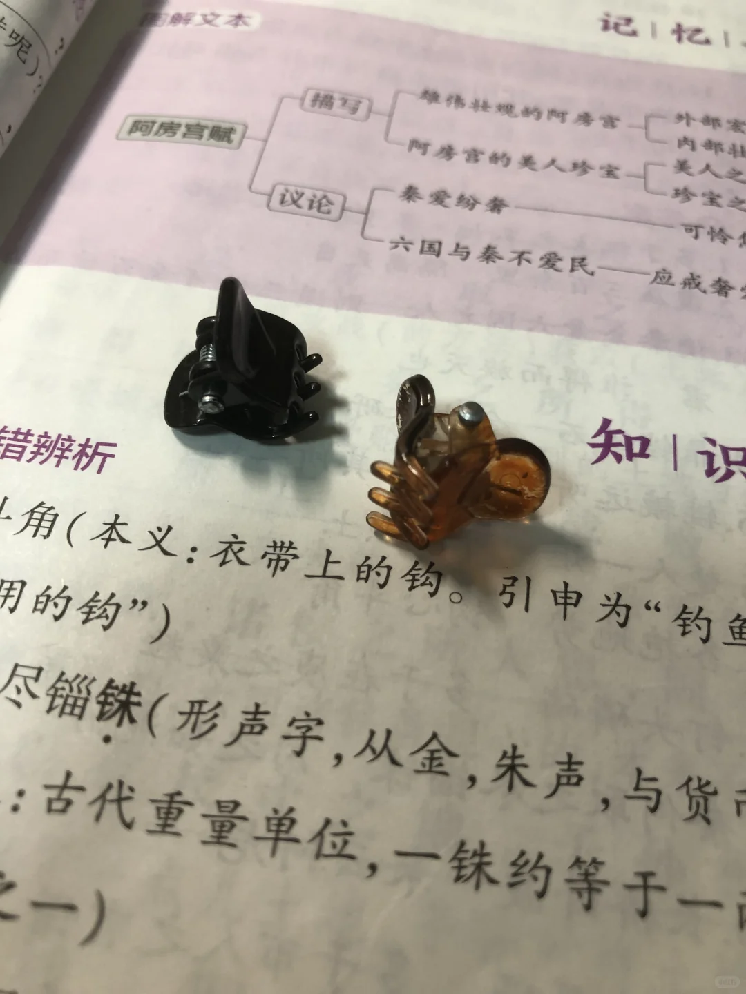 高考这种小发夹可带！