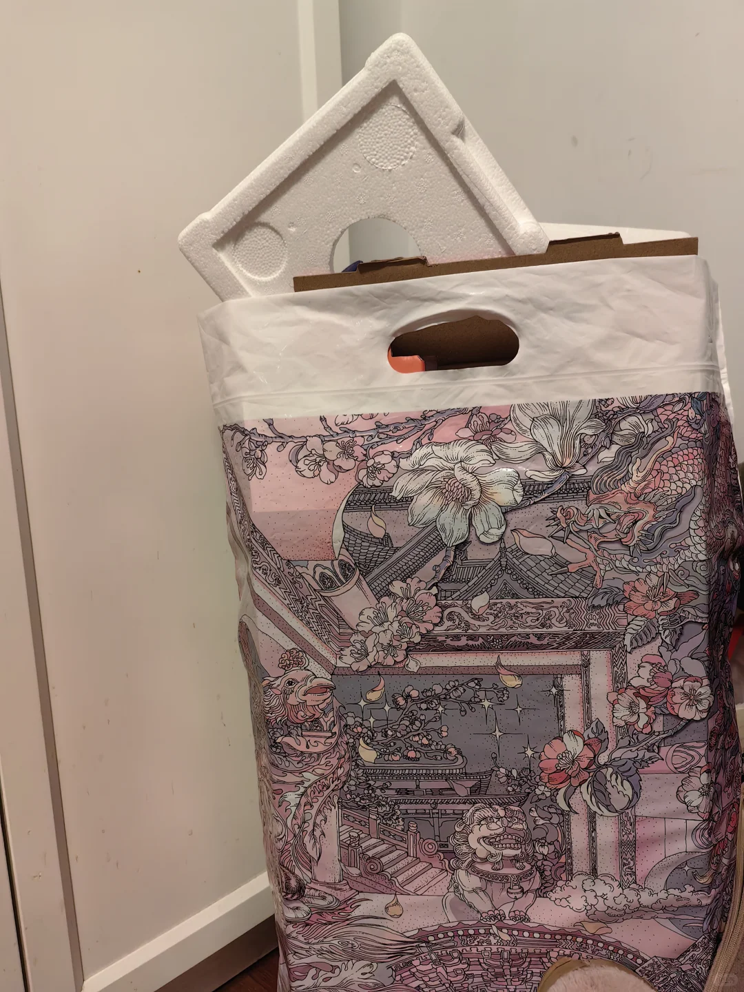 你家里攒纸壳子吗？