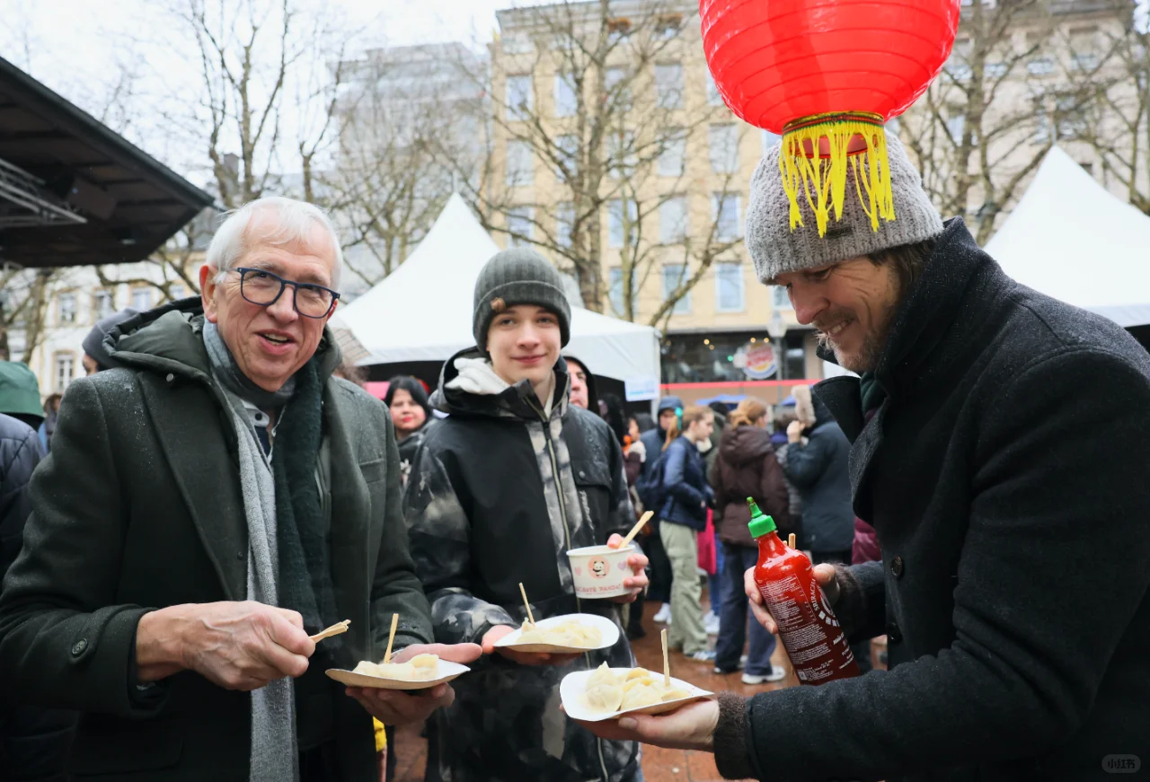 老外欢度中国新年