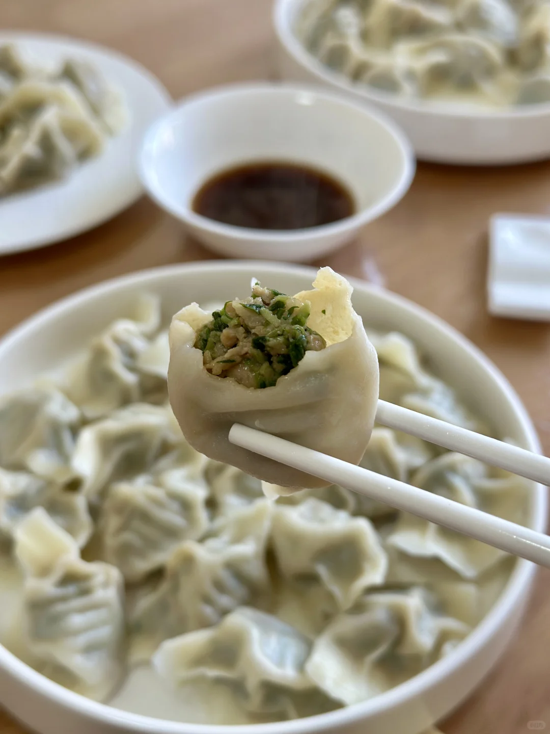 豌豆苗猪肉饺子直接封神！