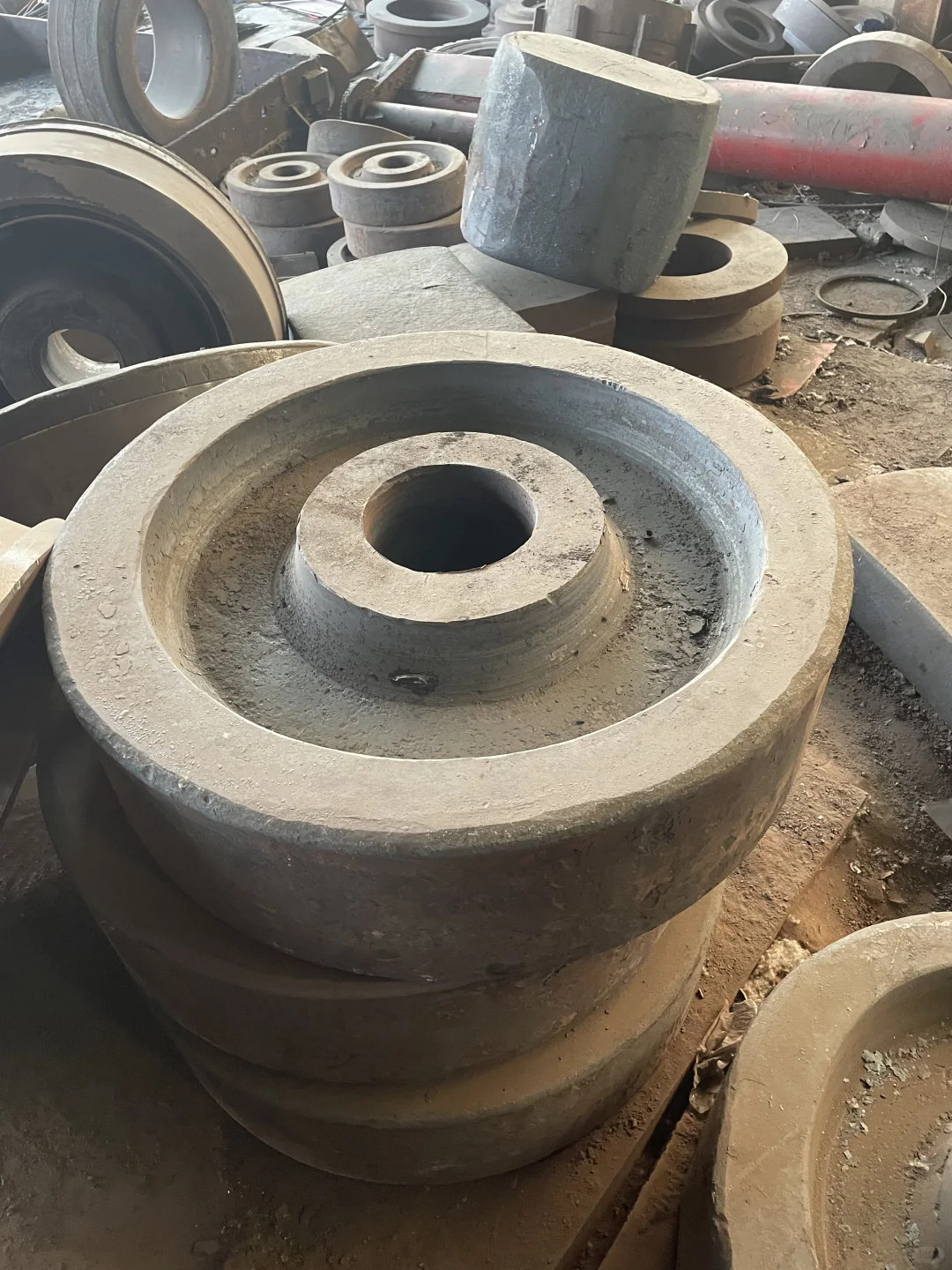 锻造火车车轮CL60锻件｜轮径Φ840mm｜粗铣轮辋