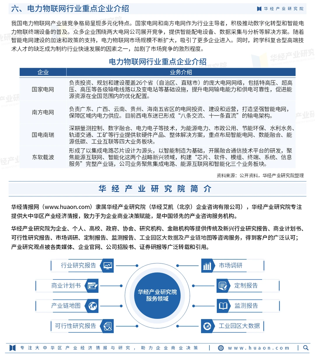 2025年中国电力物联网行业市场深度调查报告