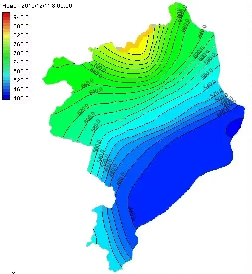 地下水污染物运移模拟