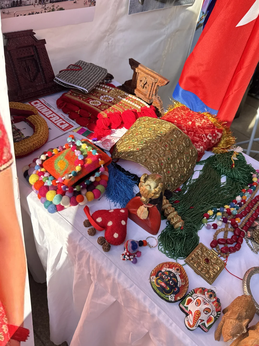 在北理的国际文化交流节疯狂集邮??