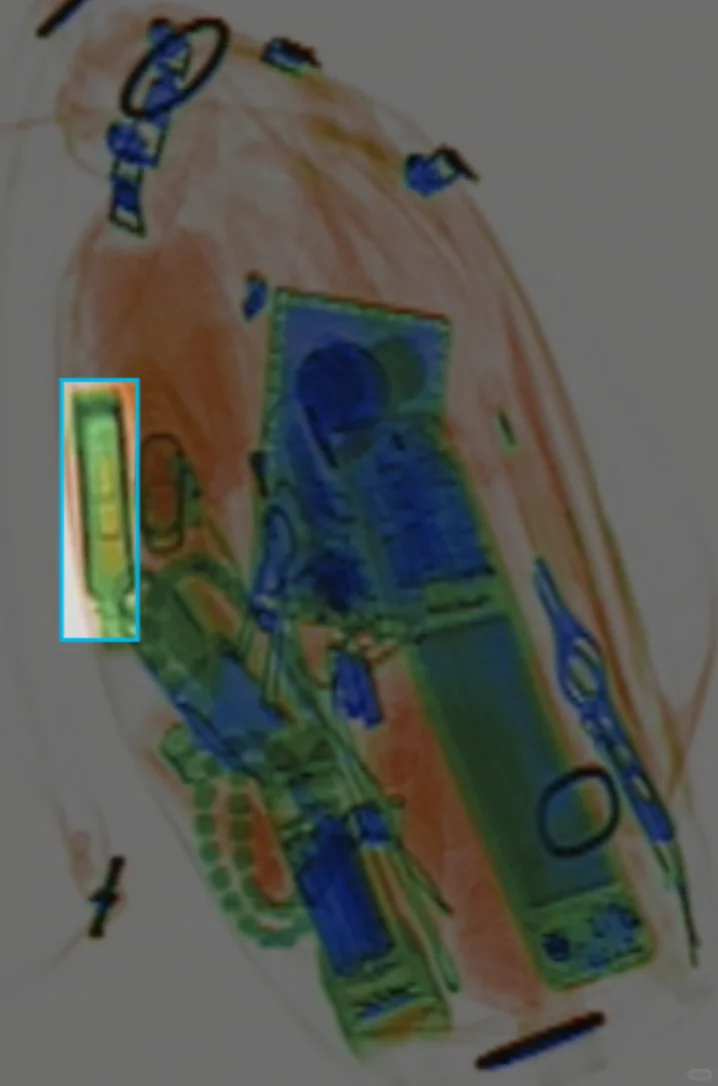 智慧安防识别数据集 地铁安检XRAY图像识别