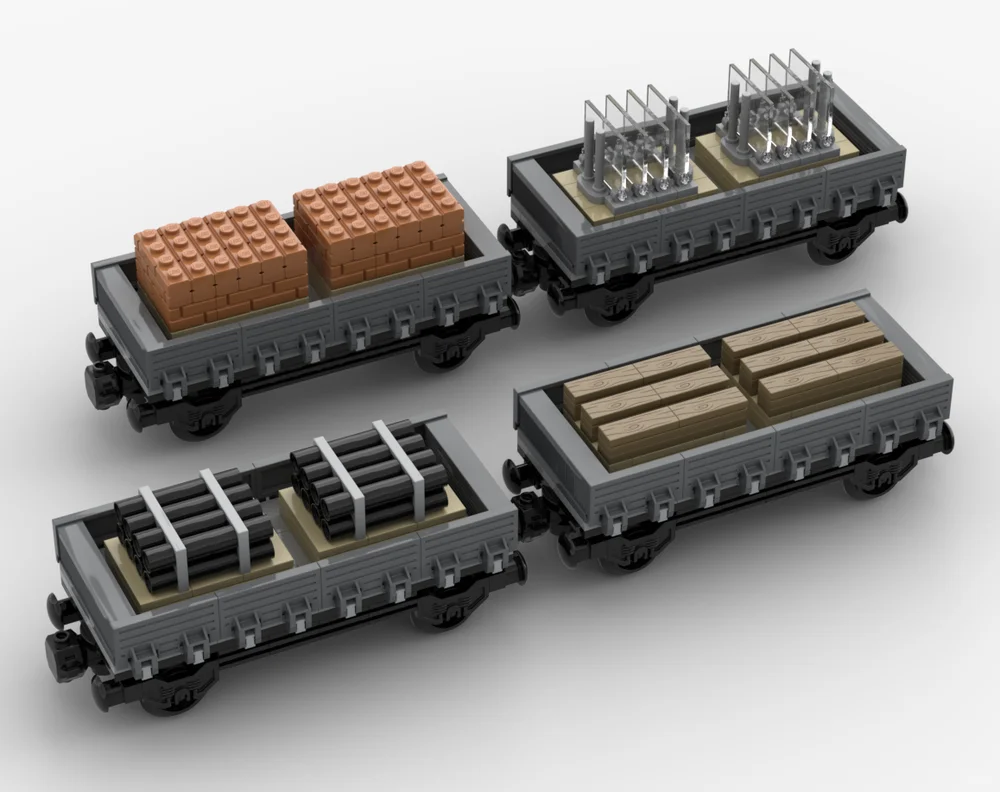 积木城市2️⃣6️⃣7️⃣5️⃣ 货运列车车厢