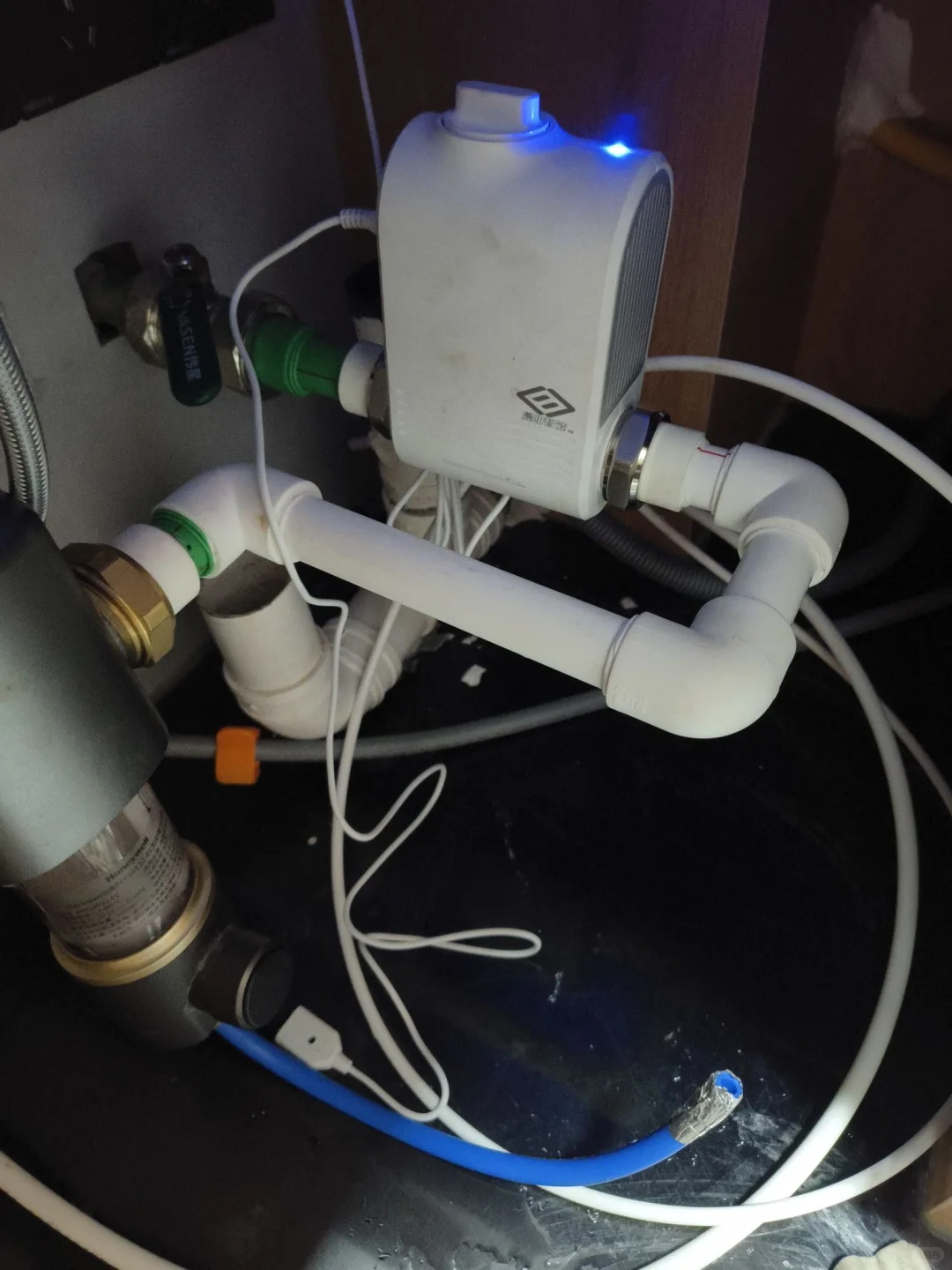 强烈推荐大家安装漏水保护器！!