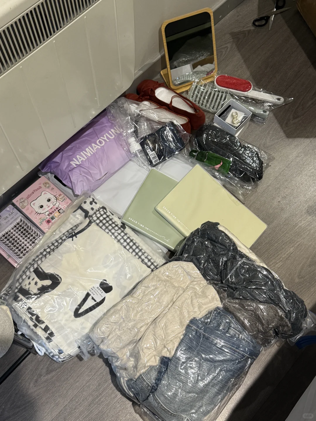 转运的东西到啦！