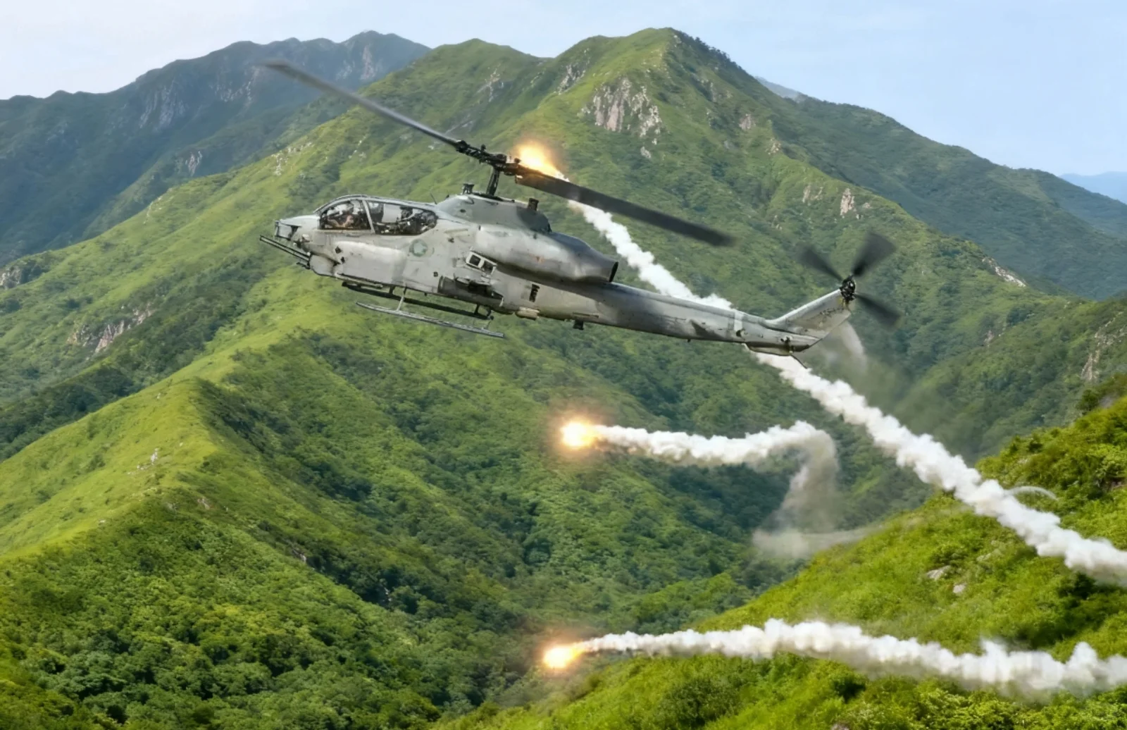 ❤️ 花旗国第一代武装直升机 AH1