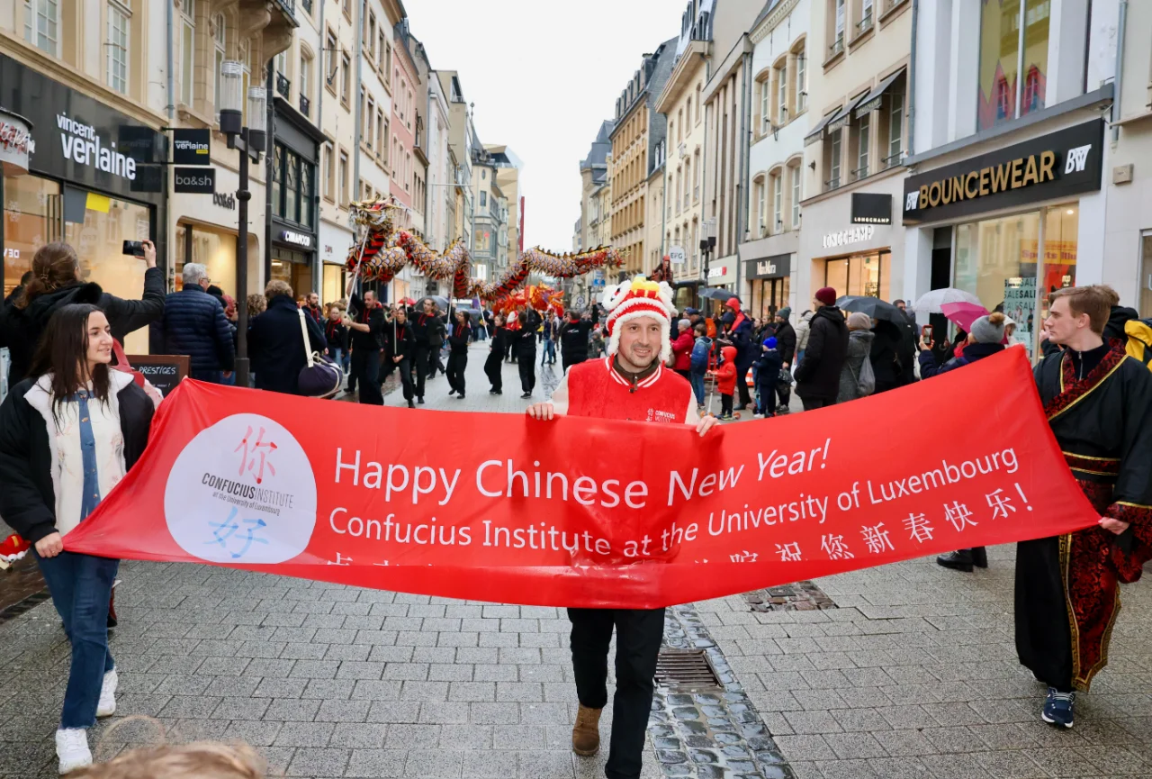 老外欢度中国新年
