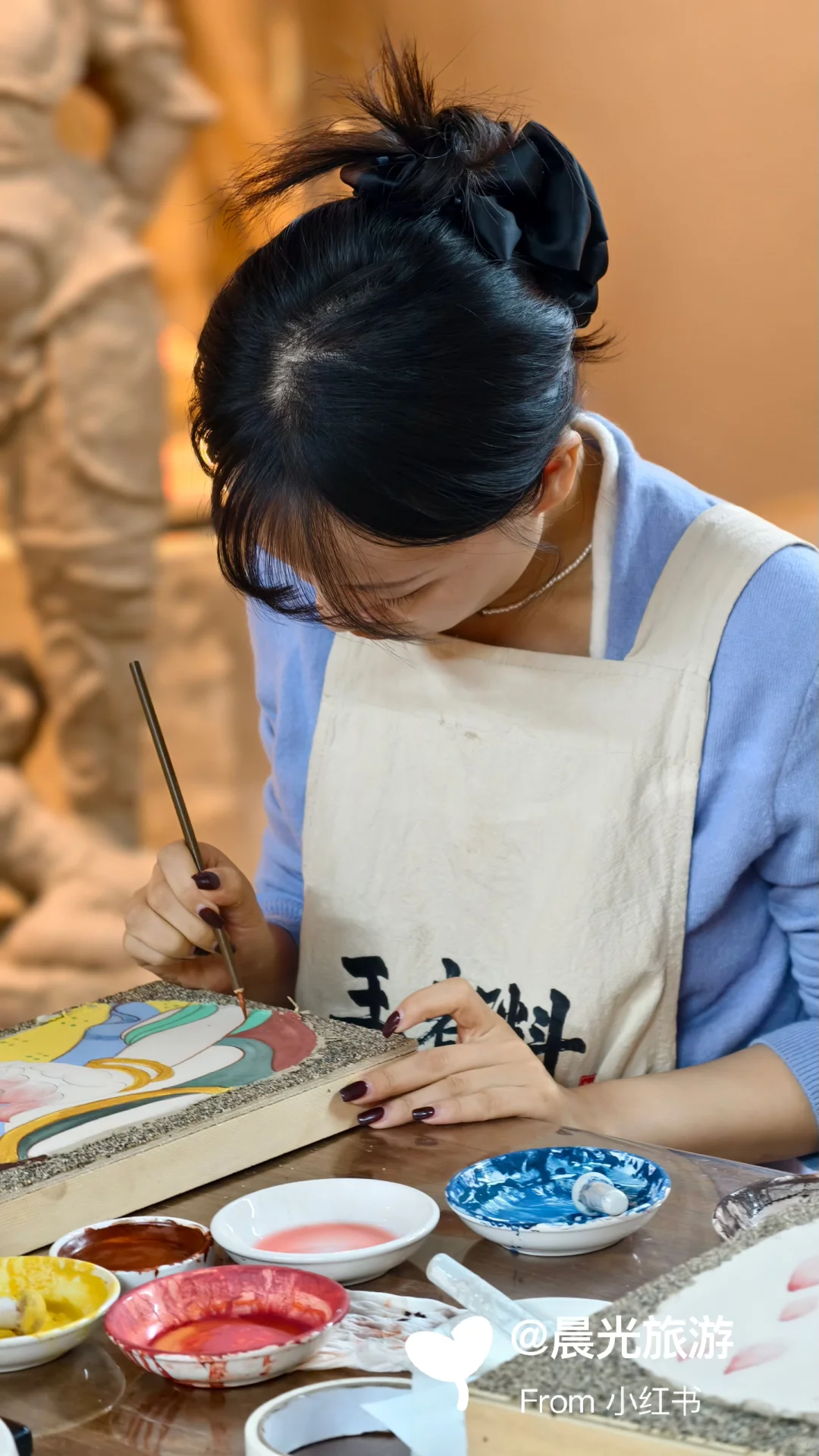 敦煌壁画临摹研学｜触摸历史的非遗手作课