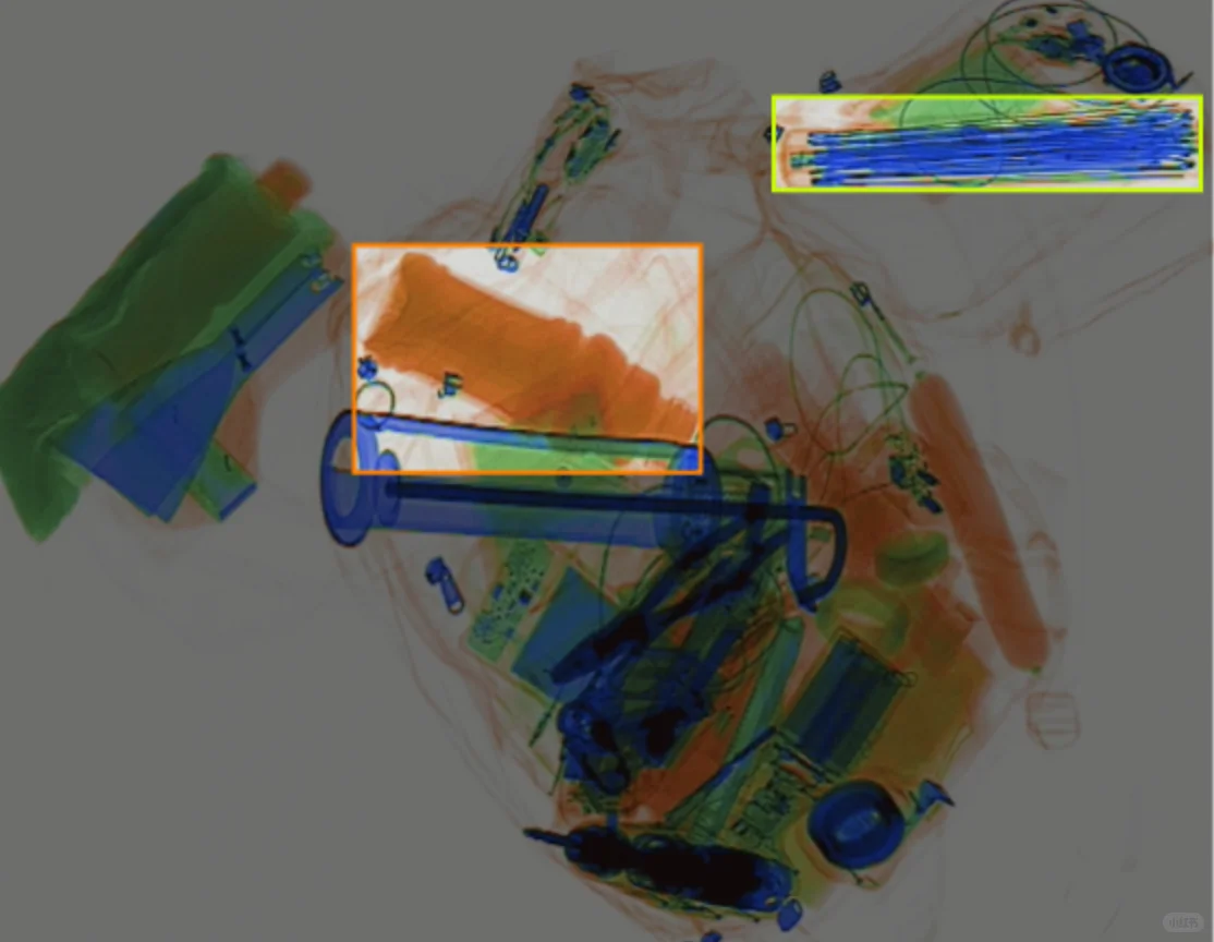 智慧安防识别数据集 地铁安检XRAY图像识别